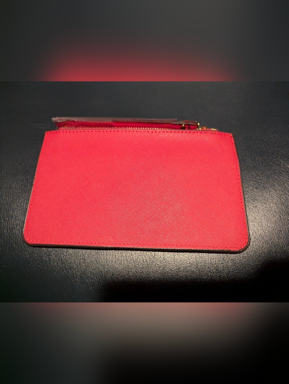 kate spade Pink Saffiano Wristlet Clutch with Strap - Picture 5 of 5